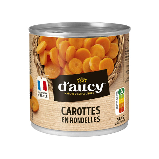 Carottes en rondelles D'AUCY